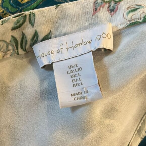 House Of Harlow 1960 x Revolve Tiered Ruffle Paisley Maxi Dress, size LARGE - Picture 14 of 14